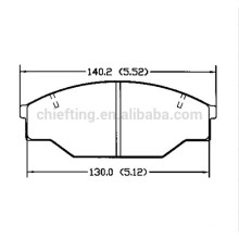 D438 OE Nr.04465-YZZ56 für Toyota VW Bremsbelag China